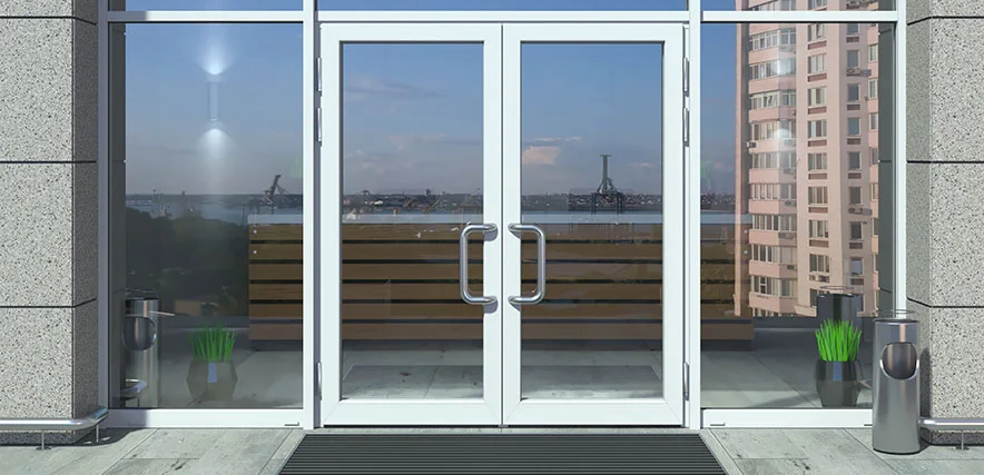 storefront glass repair in Bloomingdale, FL